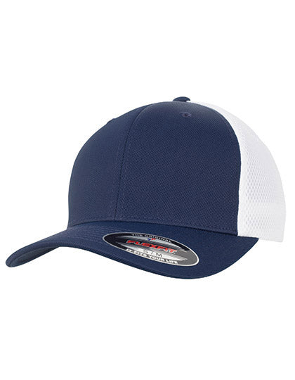 Flexfit Ultrafibre & Airmesh 2-Tone Cap in Navy, Größe L/XL