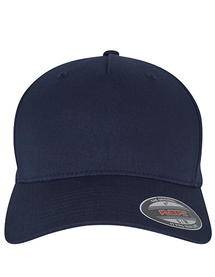 Flexfit 5 Panel Cap in Greyish Navy, Größe L/XL