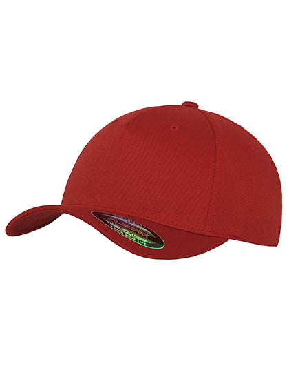 Flexfit 5 Panel Cap in Red, Größe L/XL