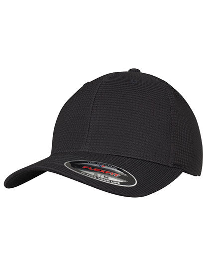 Flexfit Hydro-Grid Stretch Cap in Black, Größe L/XL