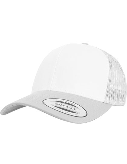 Retro Trucker Colored Front in Silver, Größe One Size