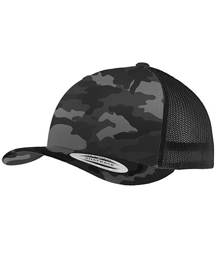Camo Trucker Cap in Dark Camo, Größe One Size