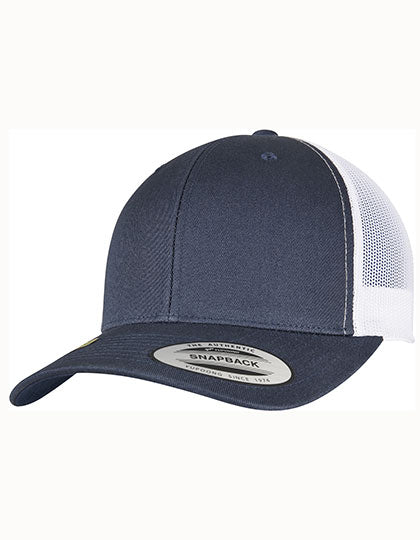 YP Classics Recycled Retro Trucker Cap 2-Tone in Navy, Größe One Size