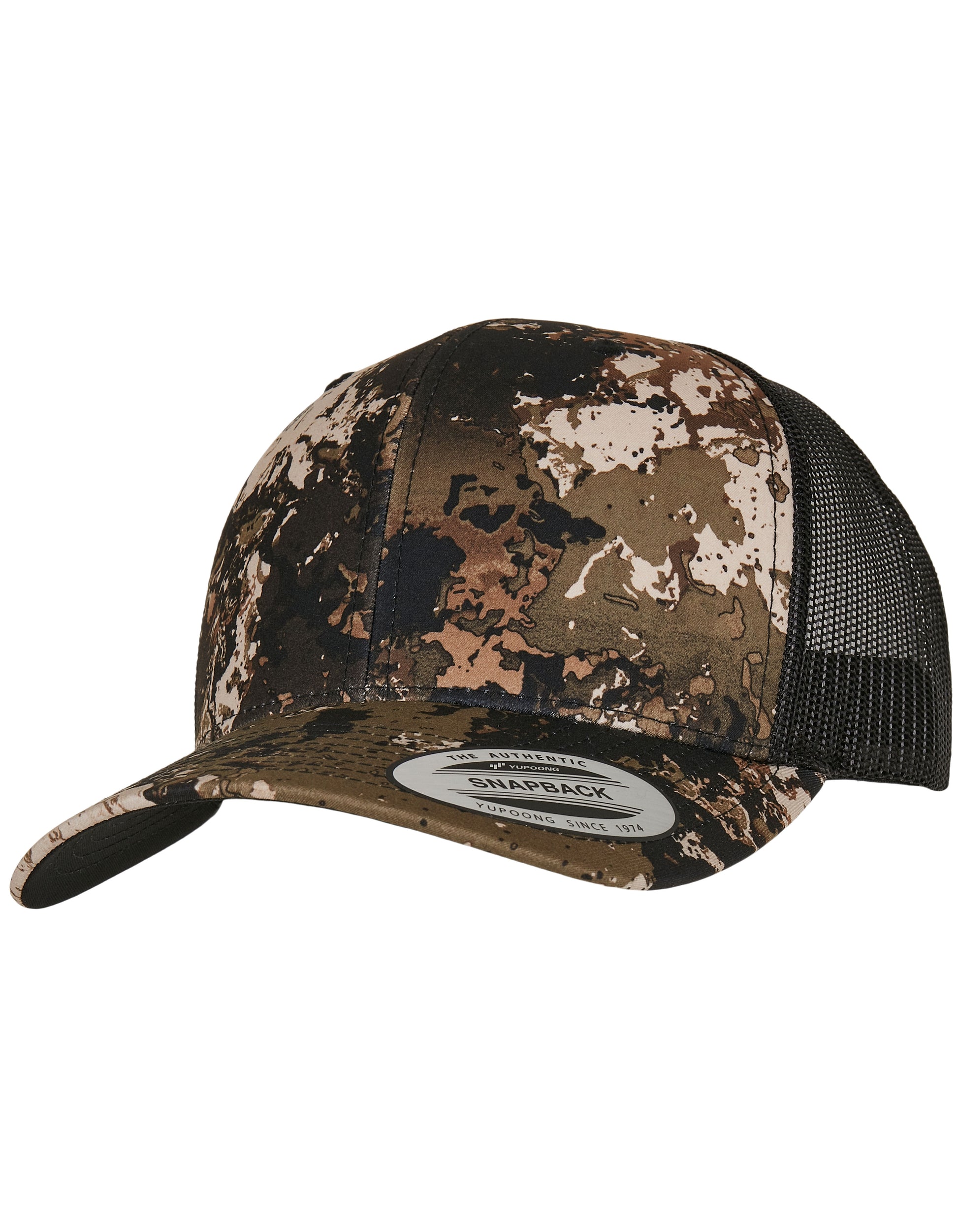 YP Classics® Veil Camo™ Retro Trucker Cap in Wideland, Größe One Size