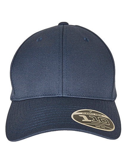 Flexfit 110 Curved Visor Snapback in Navy, Größe One Size