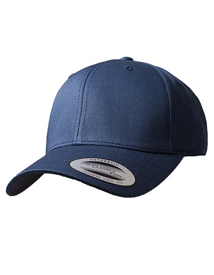 Curved Classic Snapback in Navy, Größe One Size