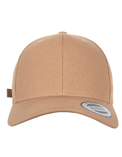 6-Panel Curved Metal Snap Cap in Croissant, Größe One Size