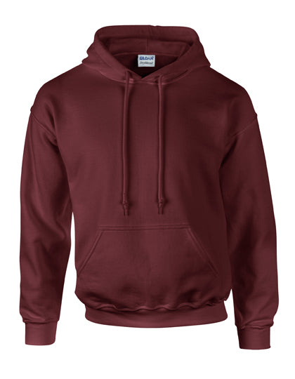 DryBlend® Adult Hooded Sweatshirt in Maroon, Größe XXL