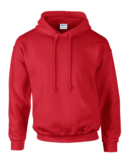 DryBlend® Adult Hooded Sweatshirt in Red, Größe XXL