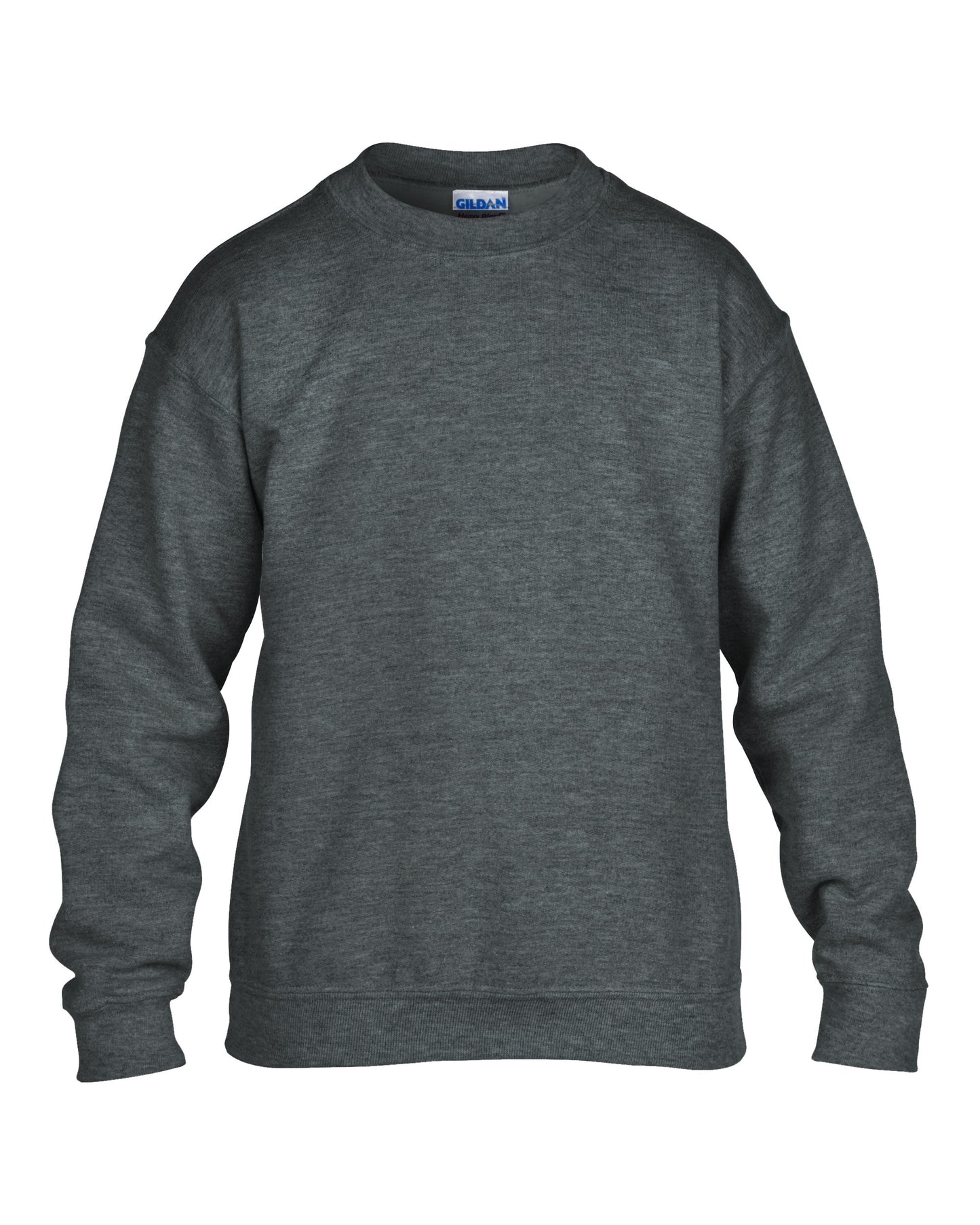 Heavy Blend™ Youth Crewneck Sweatshirt in Dark Heather, Größe XL (176)