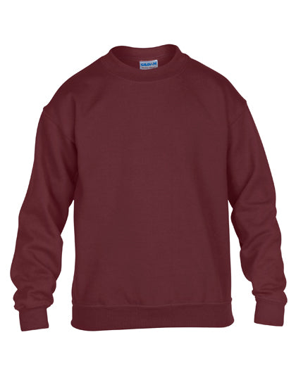 Heavy Blend™ Youth Crewneck Sweatshirt in Maroon, Größe XL (176)