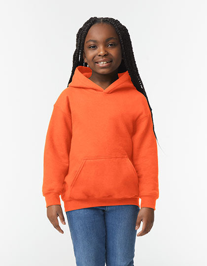Heavy Blend™ Youth Hooded Sweatshirt in Orange, Größe XL (176)