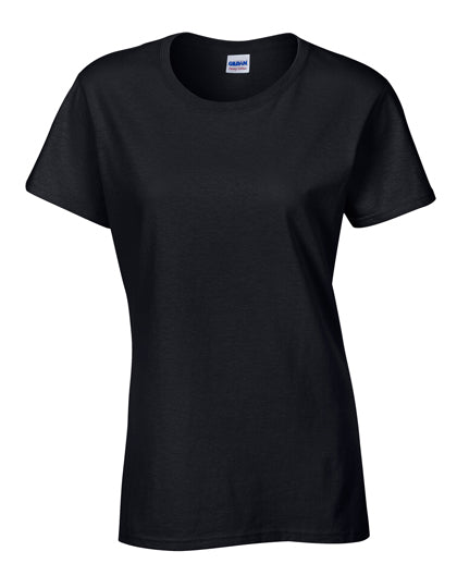Heavy Cotton™ Women´s T-Shirt in Black, Größe 3XL