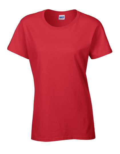 Heavy Cotton™ Women´s T-Shirt in Red, Größe 3XL