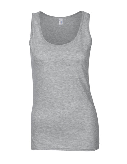 Softstyle® Women´s Tank Top in Sport Grey (Heather), Größe XXL