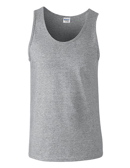 Softstyle® Adult Tank Top in Sport Grey (Heather), Größe XXL