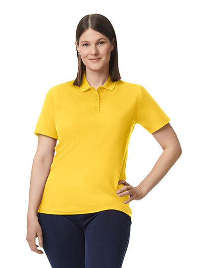 Softstyle® Women´s Piqué Polo in Daisy, Größe XXL