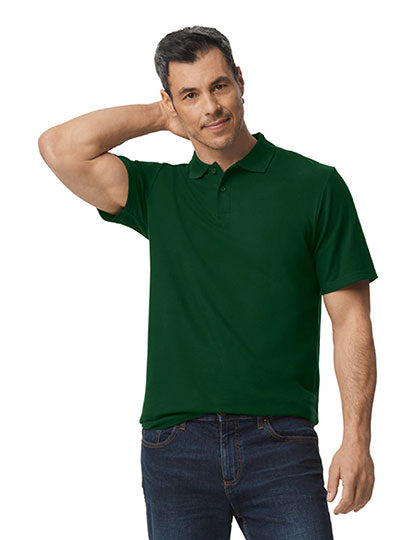 Softstyle® Adult Piqué Polo in Forest Green, Größe 4XL