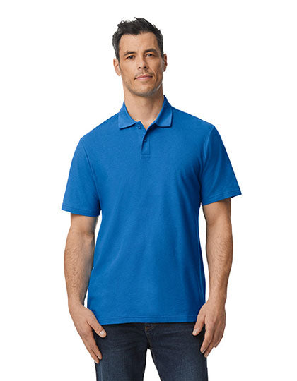 Softstyle® Adult Piqué Polo in Royal, Größe 4XL