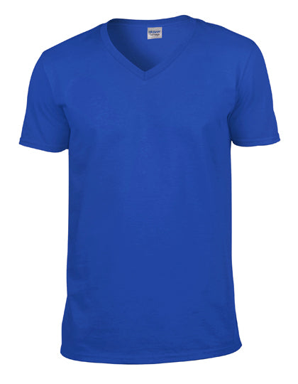 Softstyle® Adult V-Neck T-Shirt in Royal, Größe 3XL