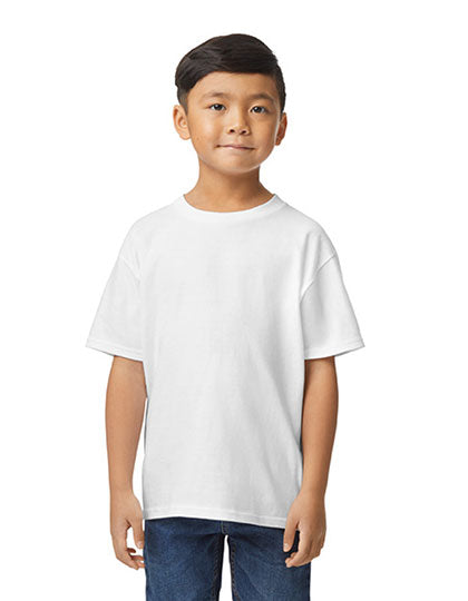 Softstyle® Midweight Youth T-Shirt in White, Größe XL (164/174)