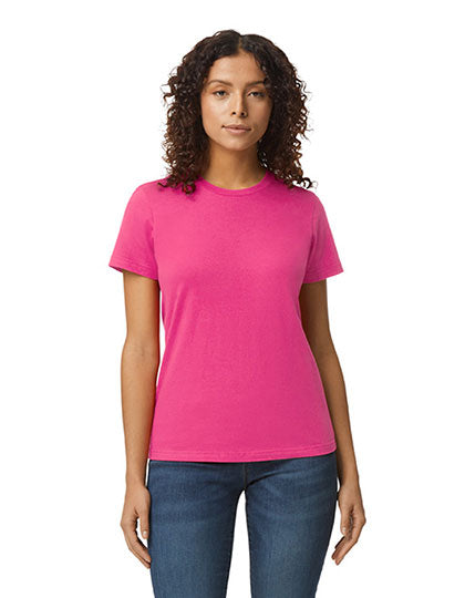 Softstyle® Midweight Women´s T-Shirt in Heliconia, Größe 3XL