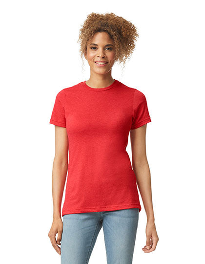Softstyle® CVC Women´s T-Shirt in Red Mist, Größe XXL
