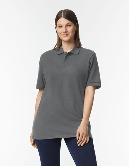 Hammer Adult Piqué Polo in Charcoal (Solid), Größe 3XL