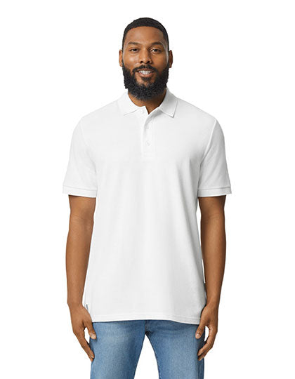 Hammer Adult Piqué Polo in White, Größe 3XL
