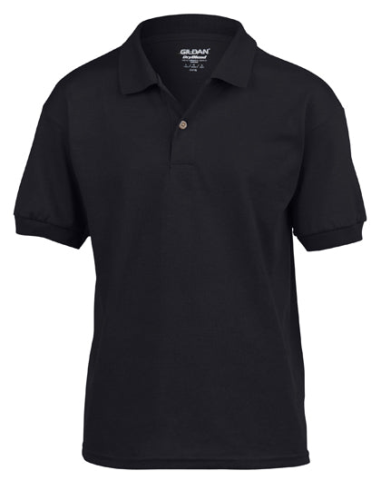 DryBlend® Youth Polo in Black, Größe XL (176)