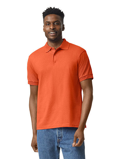 DryBlend® Adult Polo in Orange, Größe 3XL