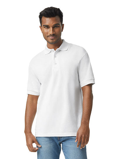 DryBlend® Adult Polo in White, Größe 3XL