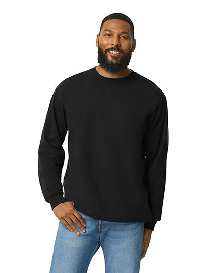 Hammer Adult Long Sleeve T-Shirt in Black, Größe 4XL