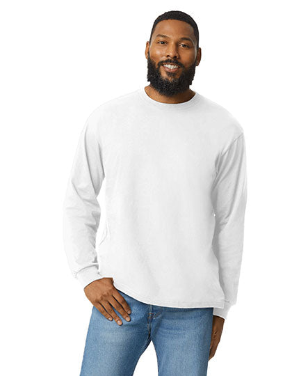 Hammer Adult Long Sleeve T-Shirt in White, Größe 4XL