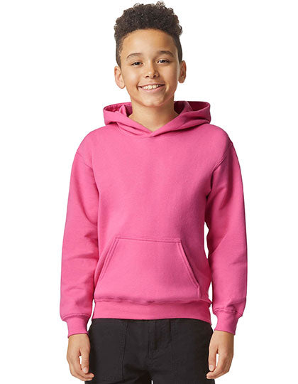 Softstyle® Midweight Fleece Youth Hoodie in Pink Lemonade, Größe XL (176)