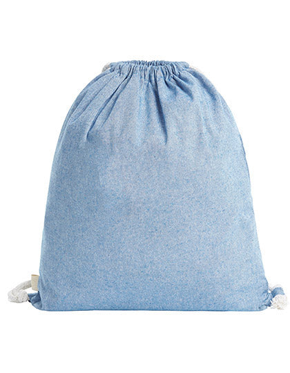 Drawstring Bag Planet in Blue, Größe 38 x 42 cm