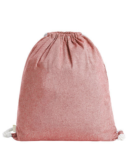 Drawstring Bag Planet in Red, Größe 38 x 42 cm
