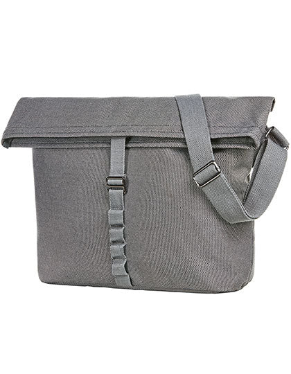 Shoulder Bag Loom in Grey, Größe 35 x 44 x 13 cm