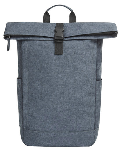 Backpack Circle in Blue-Grey-Sprinkle, Größe 27 x 47 x 12 cm