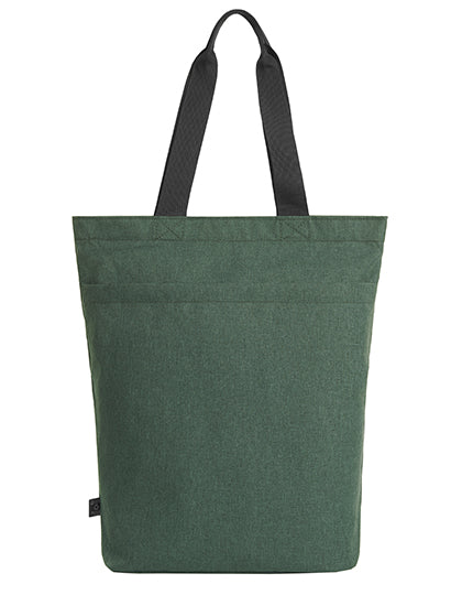 Shopper Circle in Green Melange, Größe 30 x 44 x 16 cm