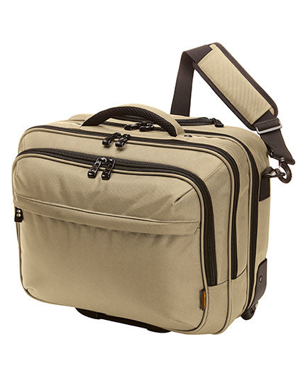 Business Trolley Mission in Beige, Größe 42 x 38 x 18 cm