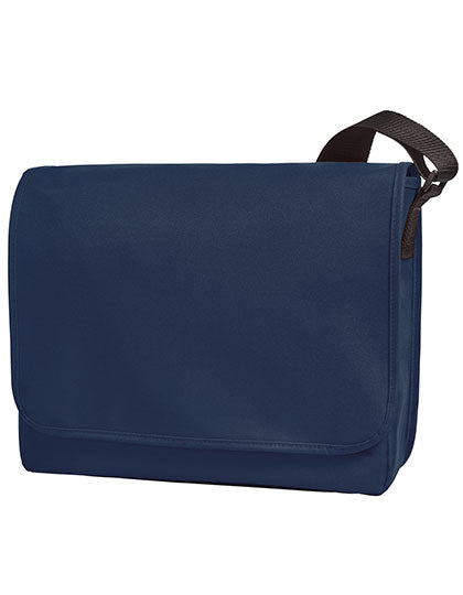 Shoulder Bag Kurier in Navy, Größe 36 x 29 x 12 cm