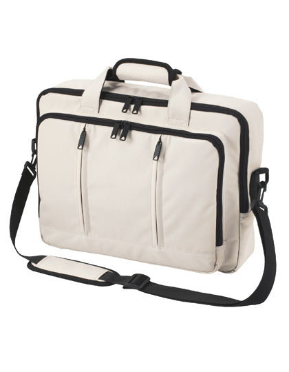 Laptop Backpack Economy in Beige, Größe 39 x 27 x 14 cm