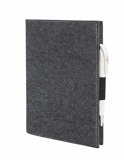 Felt Cover Eco M in Anthracite, Größe 17 x 23 x 1 cm