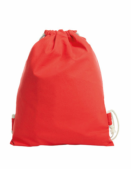 Drawstring Bag Earth in Red, Größe 38 x 45 cm