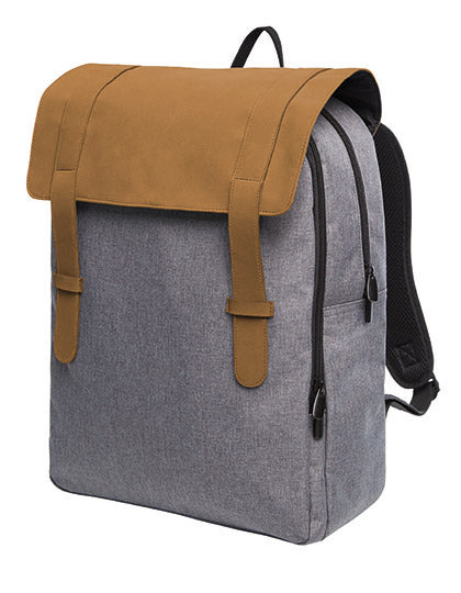 Notebook Backpack Urban in Brown, Größe 32 x 41 x 15 cm
