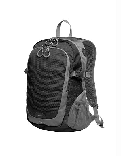 Backpack Step M in Black, Größe 30 x 42 x 14 cm