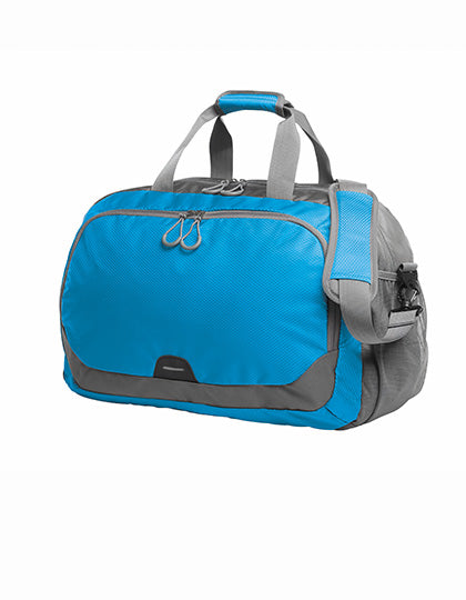 Sport/Travel Bag  Step M in Cyan, Größe 48 x 33 x 22 cm