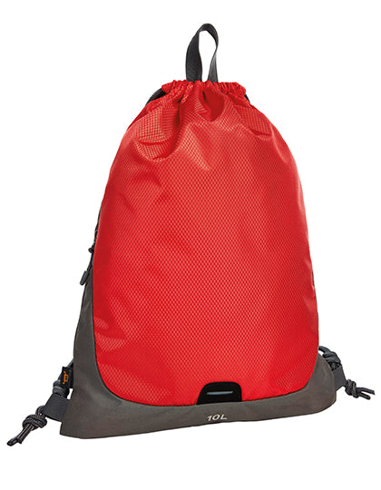 Drawstring Bag Step in Red, Größe 36 x 45 cm