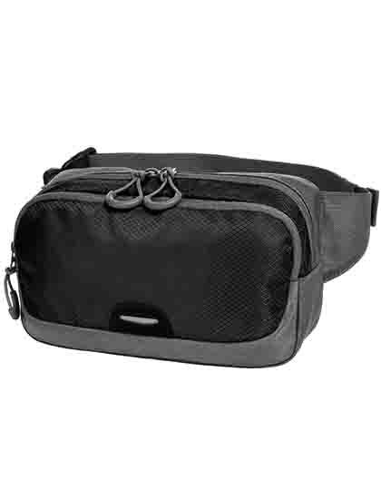 Waist Bag Step in Black, Größe 24 x 14 x 7 cm